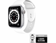 Crong Crong Liquid - Apple Watch 42/44mm Belt (bílý)