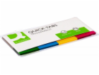 Q-Connect Q-CONNECT indexovací jazýčky, PP, 25x45mm, 4x40...