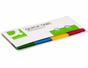 Q-Connect Q-CONNECT indexovací jazýčky, PP, 25x45mm, 4x40 karet, mix barev