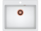Quadron Morgan 110 Graniteq Copper / White Metallic Sink