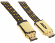 HDMI - HDMI kabel 3m zlatý (HDMI-3.0-MFL)