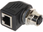 ÚHLOVÝ PŘECHOD M12D-G/RJ45-G