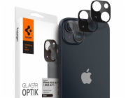Tvrdené sklo pro Spigen Optik.tr Protector Camera Apple iPhone 14/14 plus černá [2 balení]