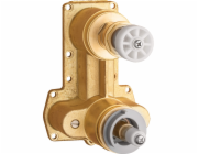 Thermostatic flush-mounted BOX body with shower switch