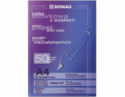 Donau DONAU pauzovací papír s voskem, A4, 50 ks, fialový