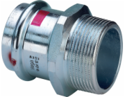 Přechodový konektor Viega s SC -Contur 18 mm x GZ 3/4 galvanizovaná ocel - 559021