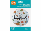 GoDan fóliový balónek Děkuji