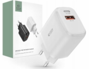 Tech-Protect Tech-Protect C20W 2-port síťová nabíječka PD20W/QC3.0 White Charger