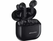 TWS Awei T1 Pro Bluetooth 5.3 Sluchátka + černá/černá dokovací stanice
