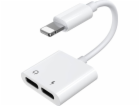 USB Joyroom S -Y104 Lightning Adapter - Lightning X2 Whit...