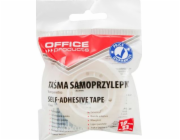 Kancelářská kancelářská páska 19 mm, 33 m, přívěsek, průhledný