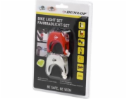 Dunlop Sada silikonových předních a zadních světel na kolo Deluxe Led