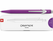 Caran d`Arche CARAN D'ACHE 849 Colormat-X kuličkové pero, M, v krabičce, fialové