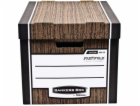 Fellowes Archivační kontejner Bankers Box Woodgrain hnědá...
