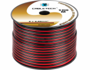 Kabel CableTech 2,5 mm černé a červené reproduktorové kabel