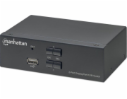Spínač Manhattan Manhattan Switch KVM Displayport/USB 2x1 4K*60Hz