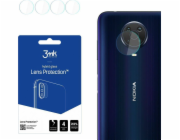 Hybridní sklo pro 3MK pro 3MK čočky ochrana Nokia G20 [4 Pack] čočka