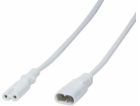 Prodlužovací zástrčka LogiLink pro Logilink 2M, bílá (CP132)