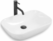 REA-U6644 WASHBASIN CLAUDIA 9447 WAME 507X337X132 MM, WHITE // CE.rea-Claudia