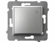Ospel ARIA Button /zvonek/ stříbrná LP-6U/m/18