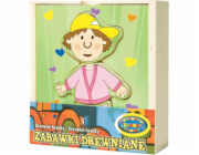 Dromader Wooden Puzzle - Boy - 130-00196