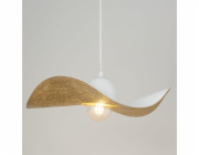 Přesag sigma visící lampa nad horním kovovým kloboukem Kapello pro kuchyň bílé zlaté