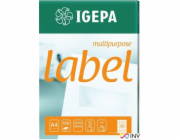 Štítky Mondi A4 IGEPA 64,6 x 33,8 mm bílé (100)