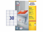 Univerzální štítky Avery Zweckform, bílé 70x29,7 mm 100 l...