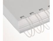 Vázací hřbet RENZ kovový (2/1") A4 průměr 6,9mm bílý 100ks