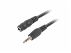 Lanberg CA-MJFJ-10CC-0050-BK LANBERG Minijack 3.5mm M / F...