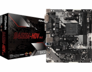Základní deska B450M-HDV R4.0 AM4 2DDR4 VGA / DVI / HDMI / M.2 uATX