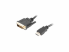 Lanberg HDMI - DVI-D kabel 3m černý (CA-HDDV-20CU-0030-BK)