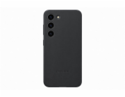 Samsung Kožený zadní kryt pro Samsung Galaxy S23+ Black