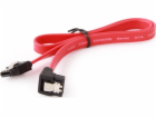 GEMBIRD Kabel SATA III, datový, 10cm s 90stupňovým ohnutý...