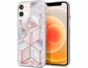 Spigen kryt Cecile pre iPhone 12 mini - Pink Marble