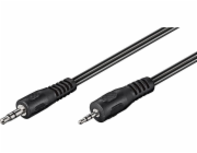 MicroConnect kabel Jack 2,5 mm - Jack 3,5 mm 2 m černý (AUD3525LL2)