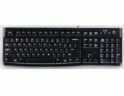 Logitech Logitech K120 Corded Keyboard klávesnice USB klávesnice Qwerty Italská černá