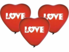 Latexové balónky GMR Love hearts - 5 ks univerzální