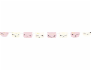Party Deco Garland Kitty, Mix, 1,4 m univerzální