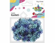 Titanum Confetti Snowflakes14mm Sea, Ultramarine 14g