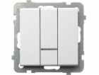 Ospel Trojitý spínač Sonata 10AX IP20 bílý (LP-13RS/m/00)