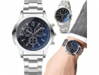 Reoo Sports Watch Men s Quartz Watch Classic Silver Sports