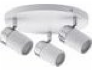 Stropní svítidlo Paulmann Spotlight Zyli IP44 Rondell max. 3x10W GU10 Bílá/Chrome 230V Kov