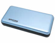 PATONA powerbanka, 20000mAh Li-Pol 3A, USB-C/Lightning, PD 65W, modrá