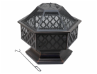 Ohniště Cattara HEXAGON copper patina s poklopem 