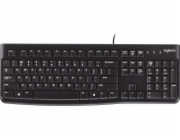 Klávesnice Logitech K120 Wired Black CZ + SK (920-002642)