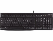 Klávesnice Logitech K120 Wired Black DE (920-002504)
