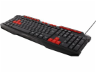 DELTACO GAM-024UK, Hráčska klavesnica, USB, EN