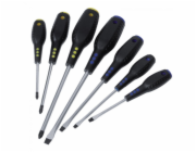 Dedra Sada plochých a křížových šroubováků s magnetickým hrotem, 7 ks. (0602)