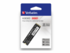 VERBATIM SSD Vi3000 Internal PCIe NVMe M.2 SSD 2TB , W 30...